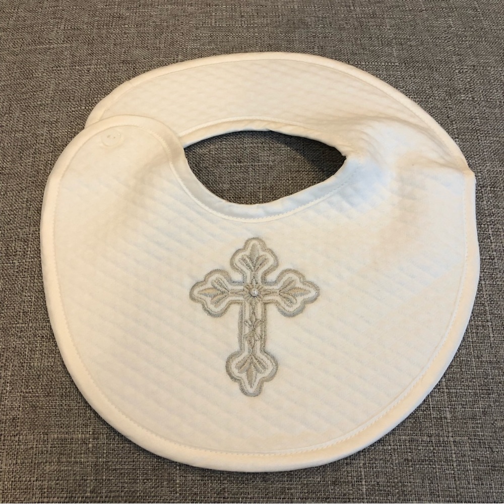 Baby Beau and Belle Cross Bib - Picture 3 of 6